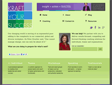 Tablet Screenshot of kraftyoursuccess.com